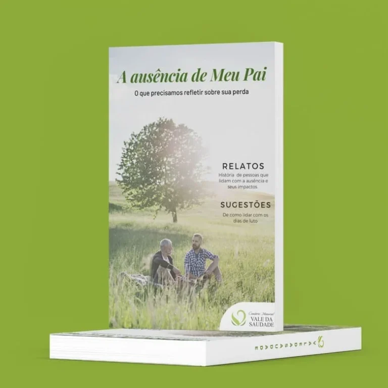 Plano funerário Memorial Vale da Saudade E-book A ausência de Meu Pai